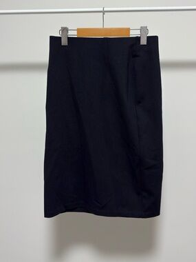 Nordstrom Rack Black Pull-On Knit Pencil Skirt